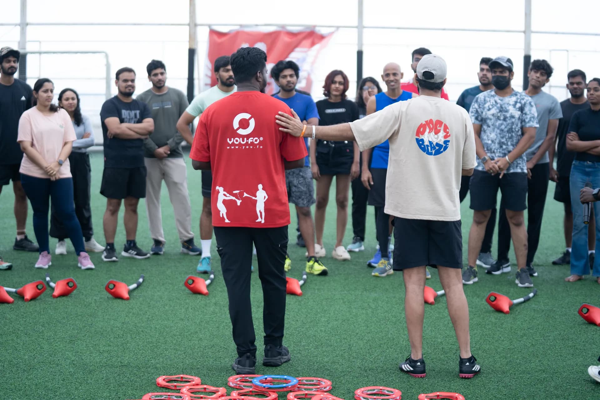 Ring flight practice at the bootcamp