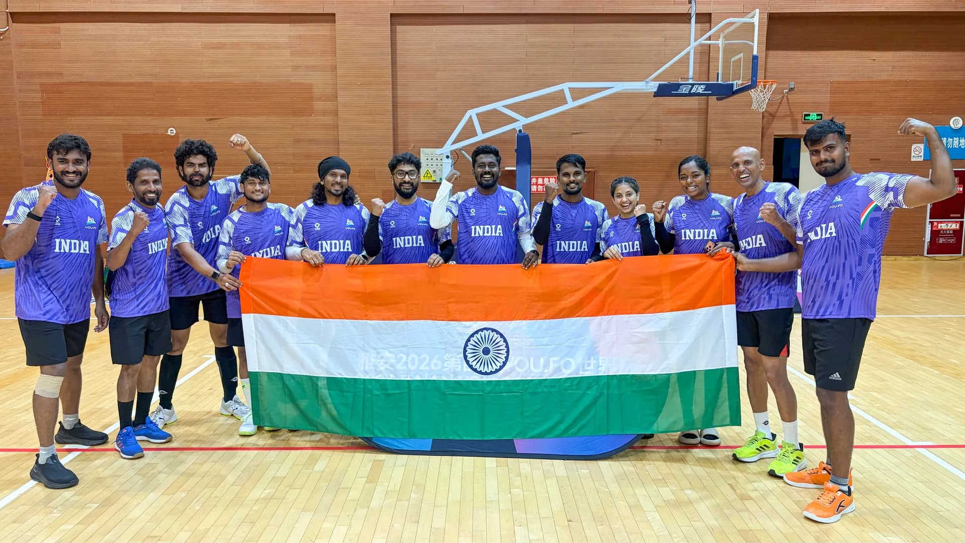 Team India on the world stage at the 2026 YOU.FO World Cup