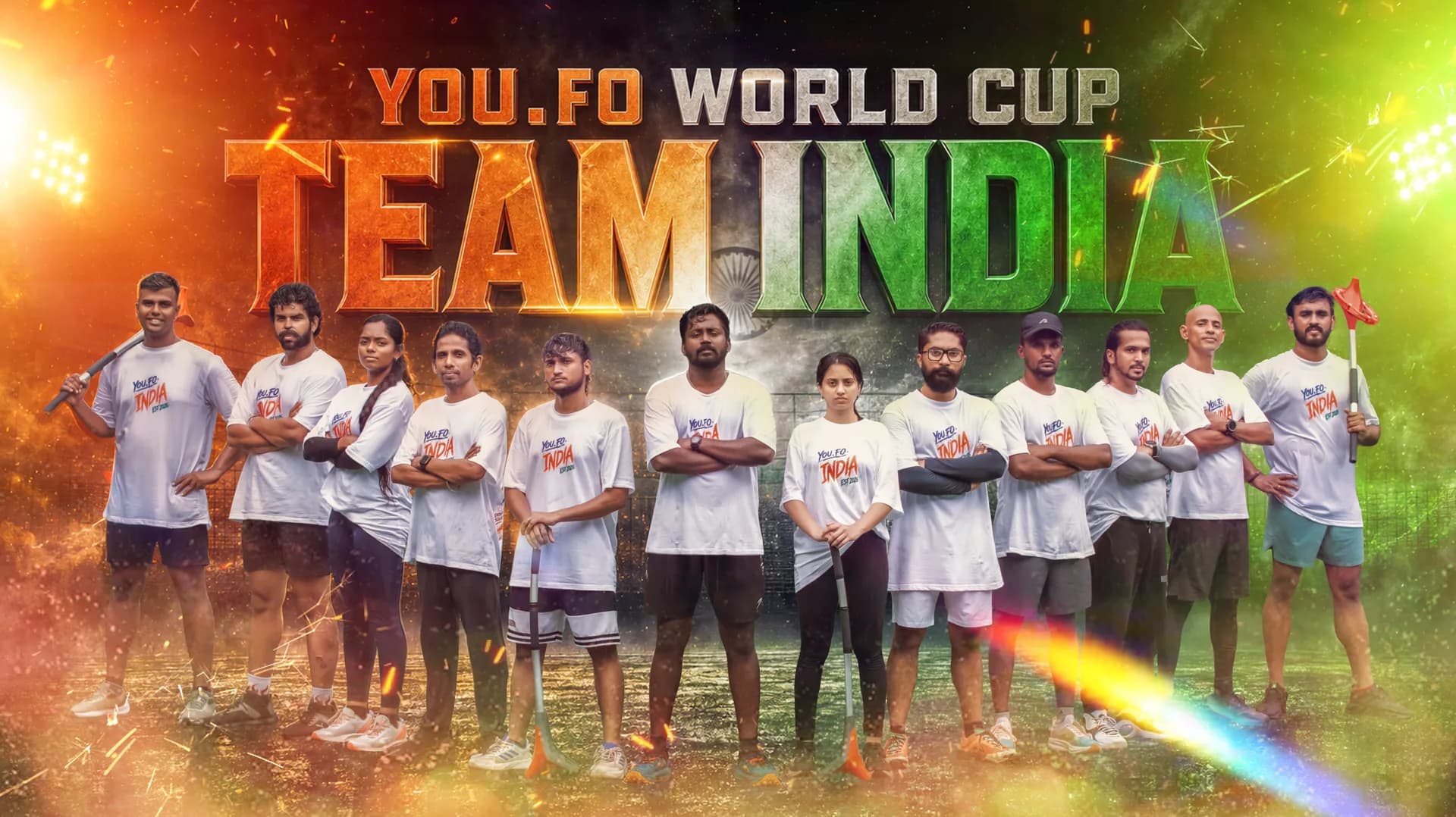 Official Team India YOU.FO World Cup photo