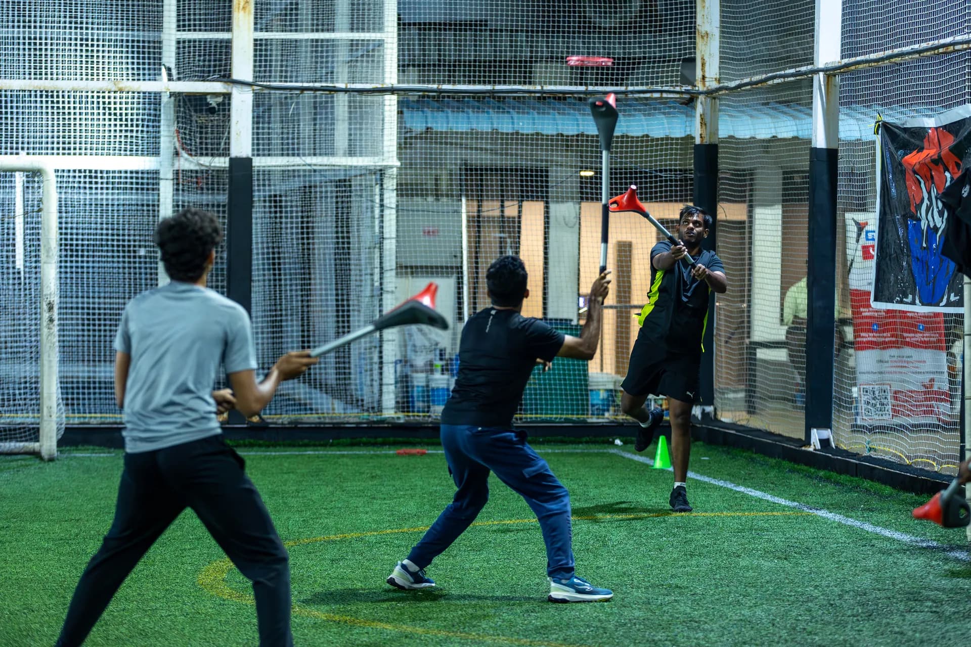 Team drills during the first YOU.FO India bootcamp