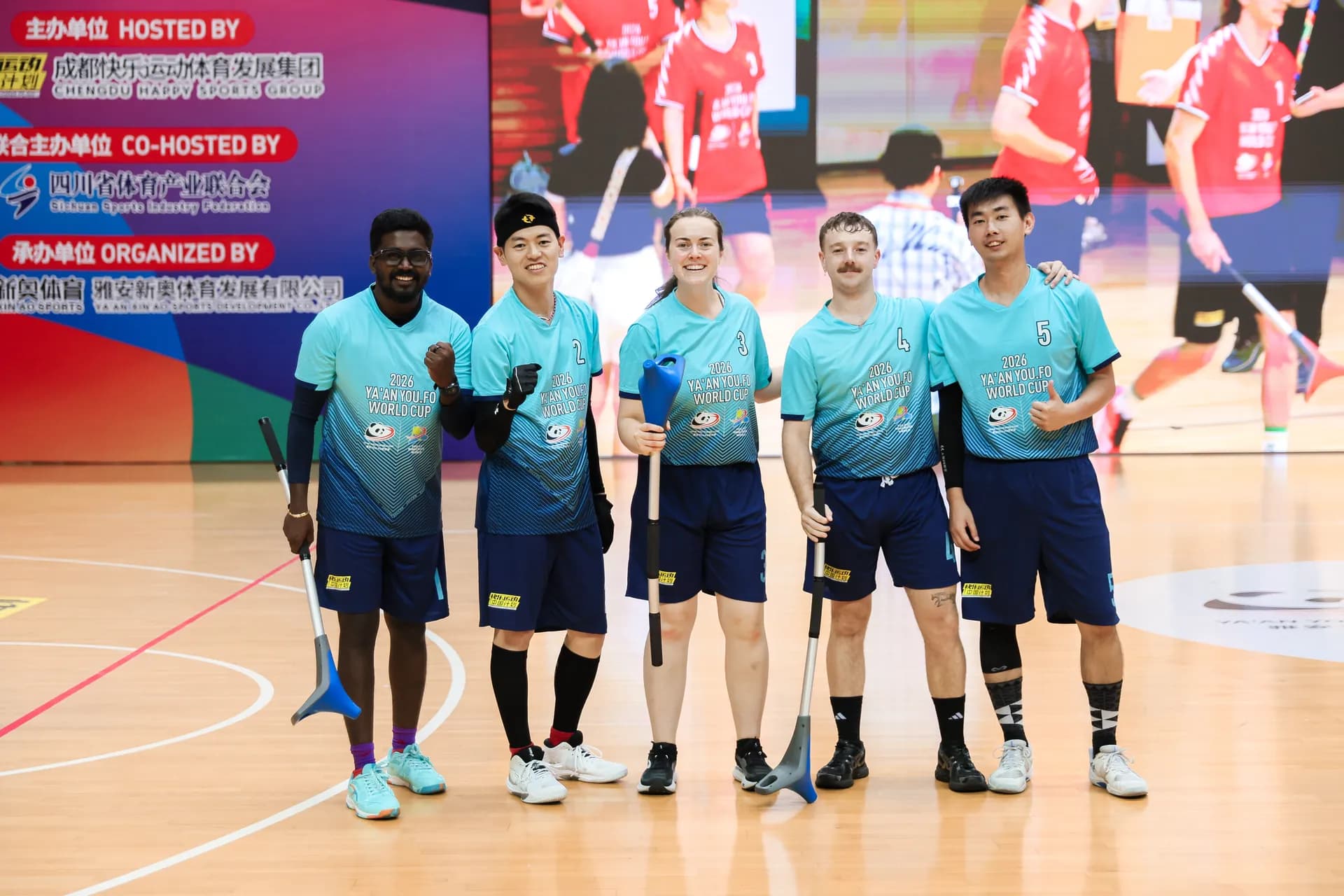 Match action at YOU.FO World Cup