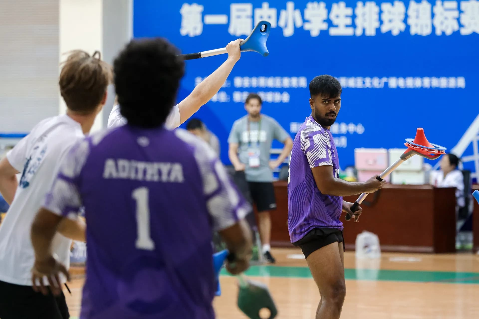 Ring catch during competitive match