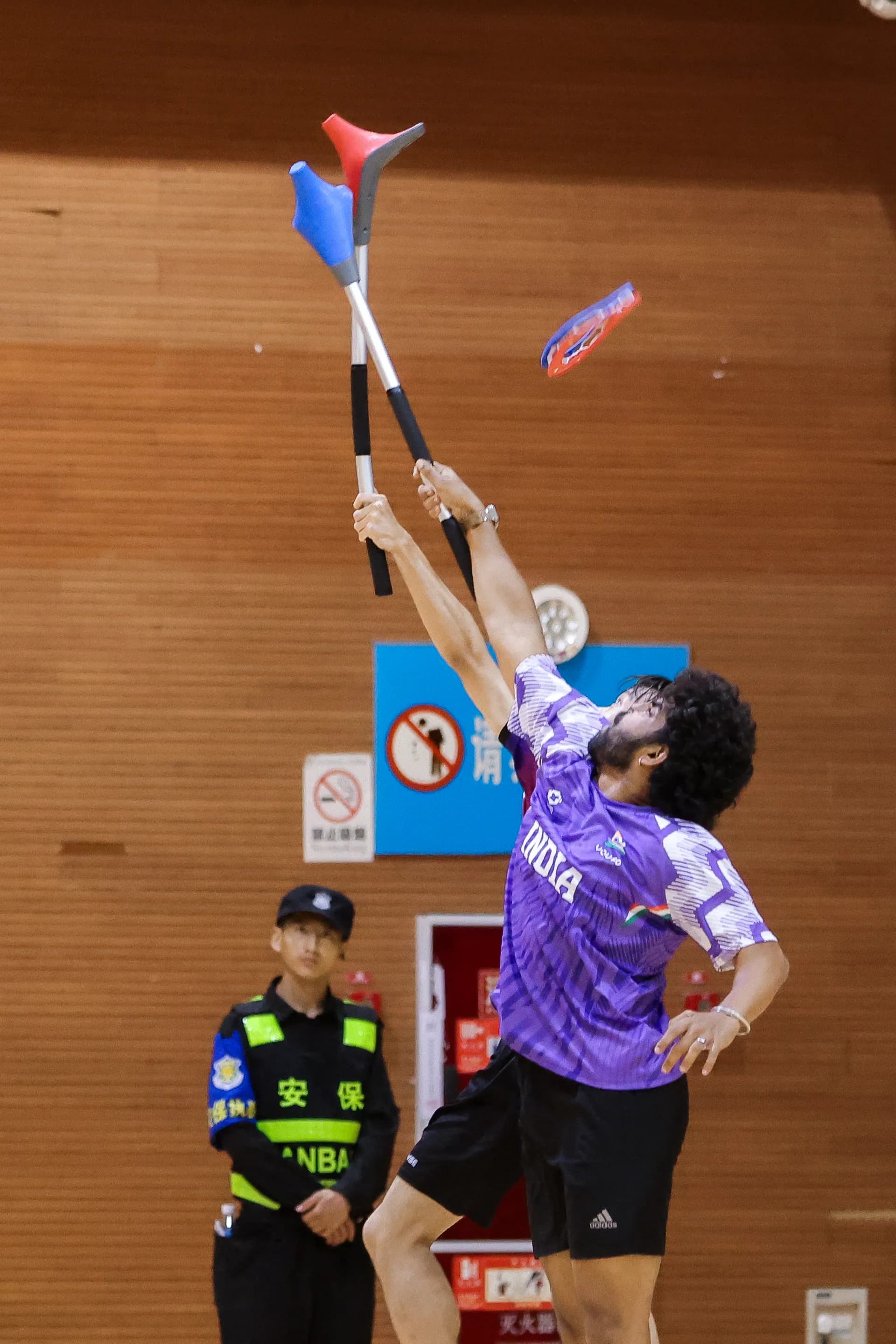 Athletes on the World Cup field